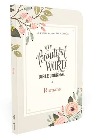 NIV, Beautiful Word Bible Journal, Romans, Paperback, Comfort Print de Zondervan