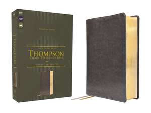 ESV, Thompson Chain-Reference Bible, Leathersoft, Gray, Red Letter de Dr. Frank Charles Thompson