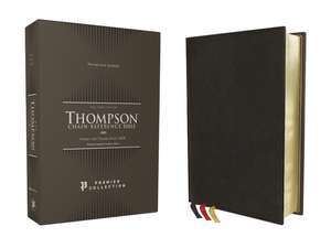 KJV, Thompson Chain-Reference Bible, Premium Goatskin Leather, Black, Premier Collection, Art Gilded Edges, Black Letter, Comfort Print de Dr. Frank Charles Thompson