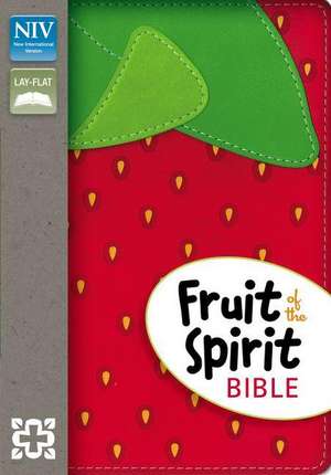 NIV, Fruit of the Spirit Bible, Imitation Leather, Red, Red Letter de Zondervan