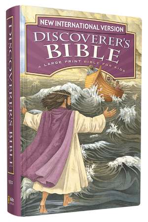 NIV, Discoverer's Bible, Large Print, Hardcover de Zondervan