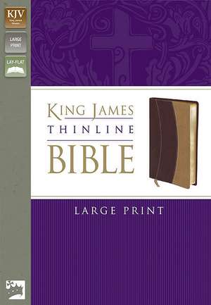 Thinline Bible-KJV-Large Print de Zondervan Publishing