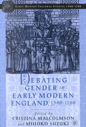 Debating Gender in Early Modern England, 1500–1700 de C. Malcolmson