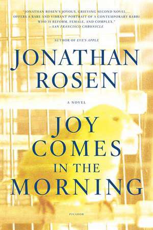 Joy Comes in the Morning de Jonathan Rosen