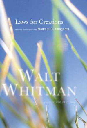 Laws for Creations de Walt Whitman