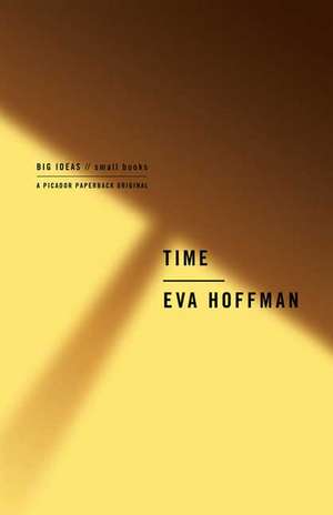 Time: Big Ideas, Small Books de Eva Hoffman