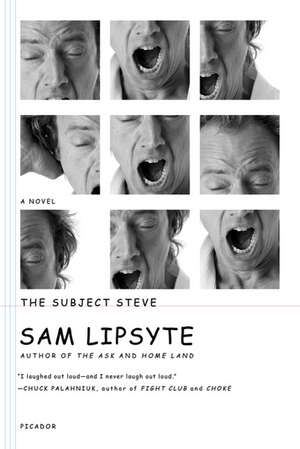 Subject Steve de Sam Lipsyte