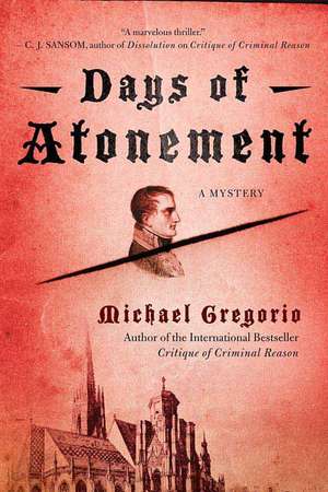 Days of Atonement de Michael Gregorio