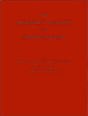 The Measurement of Association in Industrial Geography de Harold Hull McCarty