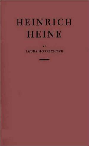 Heinrich Heine de Laura Hofrichter