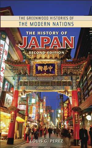 The History of Japan de Louis G. Perez