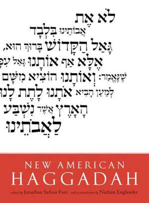 New American Haggadah de Jonathan Safran Foer