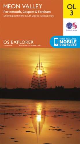 Ordnance Survey: Meon Valley, Portsmouth, Gosport & Fareham de Ordnance Survey