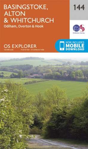 Basingstoke, Alton and Whitchurch de Ordnance Survey