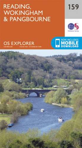 Reading, Wokingham and Pangbourne de Ordnance Survey