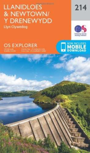 Llanidloes and Newtown - Y Drenewydd de Ordnance Survey