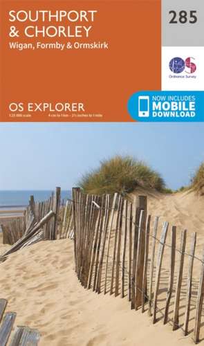 Ordnance Survey: Southport and Chorley