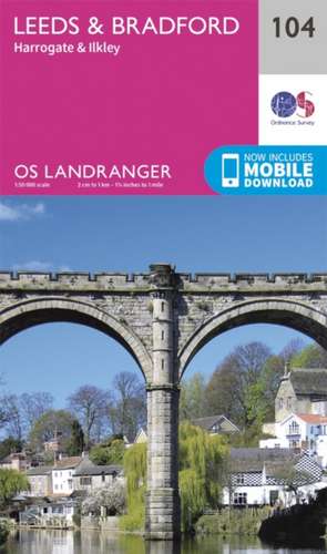 Leeds & Bradford, Harrogate & Ilkley de Ordnance Survey