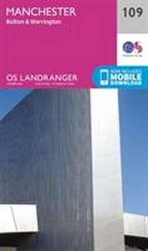 Ordnance Survey: Manchester, Bolton & Warrington de Ordnance Survey