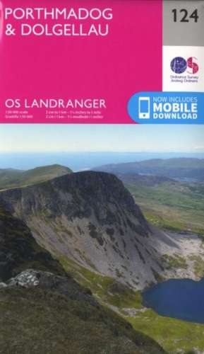 Porthmadog & Dolgellau de Ordnance Survey