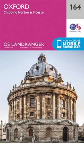 Oxford, Chipping Norton & Bicester de Ordnance Survey