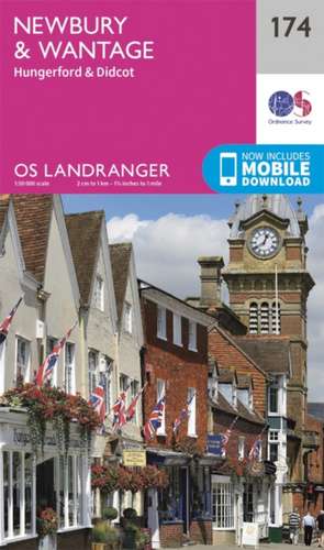 Newbury & Wantage, Hungerford & Didcot de Ordnance Survey