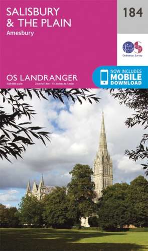 Salisbury & the Plain, Amesbury de Ordnance Survey