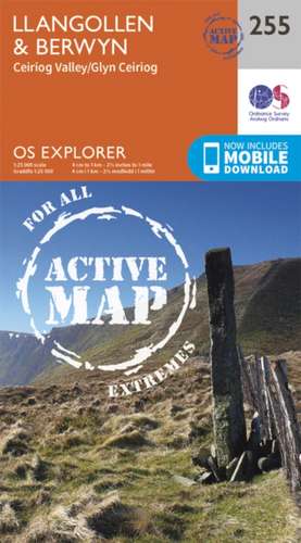 Llangollen and Berwyn de Ordnance Survey