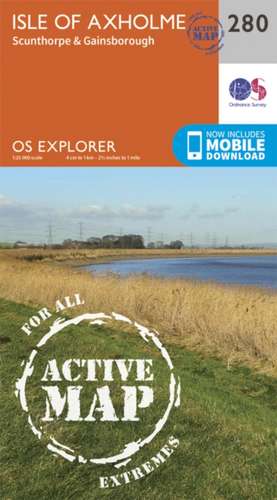 Isle of Axholme, Scunthorpe and Gainsborough de Ordnance Survey