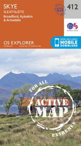 Skye - Sleat de Ordnance Survey