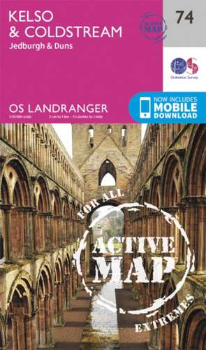 Kelso & Coldstream, Jedburgh & Duns de Ordnance Survey