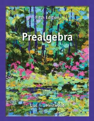 Prealgebra de Margaret L. Lial