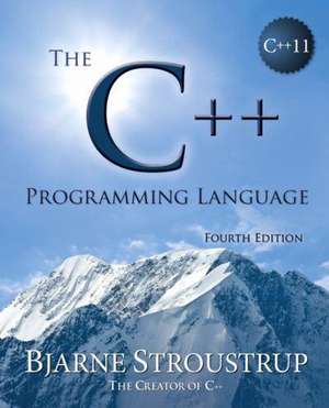 The C++ Programming Language de Bjarne Stroustrup