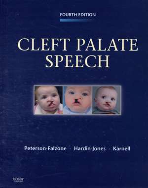 Cleft Palate Speech de Sally J. Peterson-Falzone