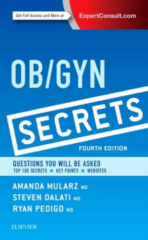 Ob/Gyn Secrets de Amanda Mularz