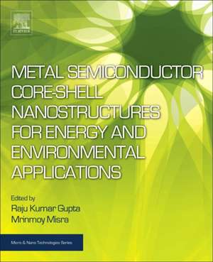 Metal Semiconductor Core-shell Nanostructures for Energy and Environmental Applications de Raju Kumar Gupta