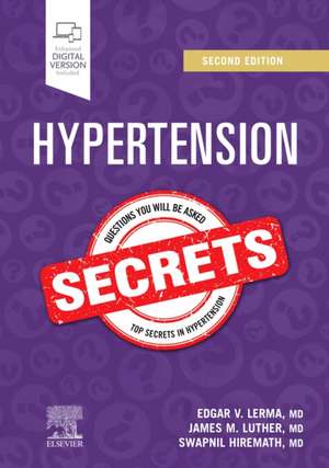 Hypertension Secrets de Edgar V. Lerma