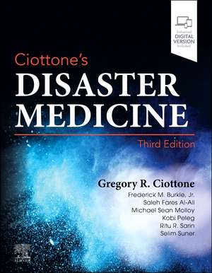 Ciottone's Disaster Medicine de Gregory R. Ciottone