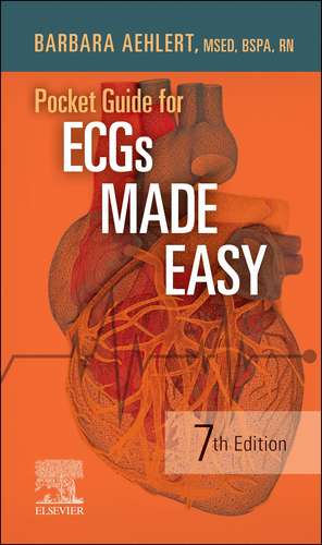 Pocket Guide for ECGs Made Easy de Barbara J Aehlert