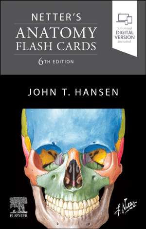 Netter's Anatomy Flash Cards de John T. Hansen