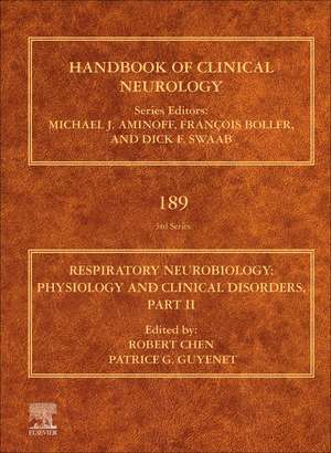 Respiratory Neurobiology: Physiology and Clinical Disorders, Part II de Robert Chen