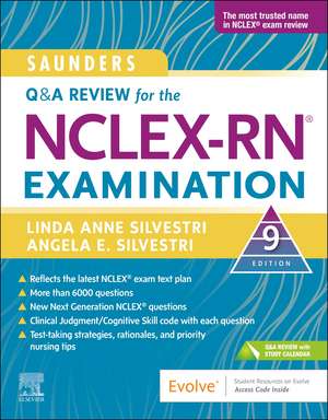 Saunders Q & A Review for the NCLEX-RN® Examination de Linda Anne Silvestri