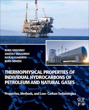 Thermophysical Properties of Individual Hydrocarbons of Petroleum and Natural Gases: Properties, Methods, and Low-Carbon Technologies de Boris A. Grigoriev