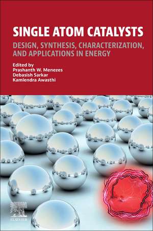 Single Atom Catalysts: Design, Synthesis, Characterization, and Applications in Energy de Prashanth W. Menezes