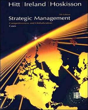 Strategic Management Cases de Michael A. Hitt