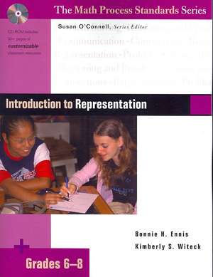 Introduction to Representation, Grades 6-8 de Kimberly S. Witeck