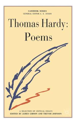 Thomas Hardy, Poems de Thomas Hardy