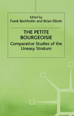 The Petite Bourgeoisie: Comparative Studies of the Uneasy Stratum de F. Bechhofer