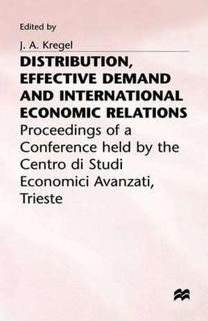 Distribution Effective Demand de J. A. Kregel
