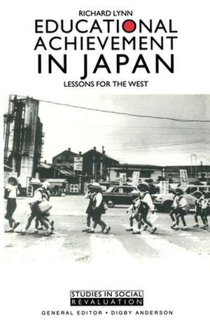 Educational Achievement in Japan de Richard Lynn